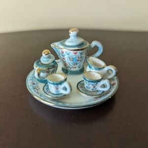 Miniature tea set